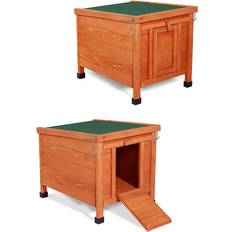 Lionto Lionto kaninchenstall aus holz kleintierhaus
