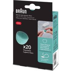 Braun Filtros para Aspirador nasal manual 1 20 unidades Filtros higiénicos desechables Para usar con el Aspirador nasal manual 1 BNF020