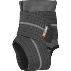 SHOCK DOCTOR Ankle Sleeve with Compression Wrap Support Black Large