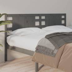 Beds & Mattresses vidaXL grey, 166 Solid Pine Honey Bed Headboard