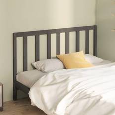 135.0 cm Headboards vidaXL grey, 156 Solid Pine Bed Bed Headboard