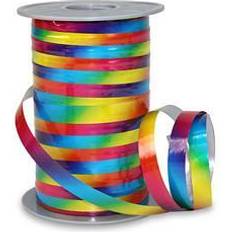 NORDIC Brands Prsent Rainbow Curling Ribbon 3/8 Inch Assorted Colors 4259-099