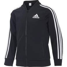 Adidas Black Jackets Children's Clothing Adidas Tricot Bomber Jacket Extended Size Black