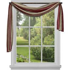 Valances Achim Ombre window curtain scarf