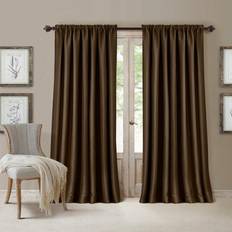 Curtains & Accessories Elrene Fashions All Seasons Energy Efficient Darkening Rod