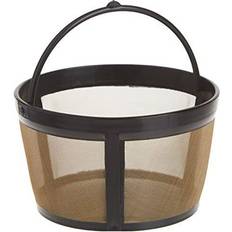 Black Coffee Filters Gold Tone Reusable 4 Cup Basket Mr.