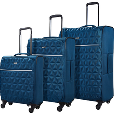 Rock Blue Suitcase Sets Rock Jewel - Set of 3