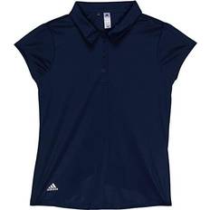 Adidas S Polo Shirts Adidas Girls' Performance Polo Shirt, Medium, Collegiate Navy Blue Collegiate Navy