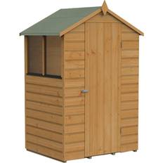 Forest Garden 4 Shiplap Dip Treated Shed (Building Area )