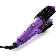 Combined Curling Irons & Straighteners Perfecter flat iron hair straightener & brush