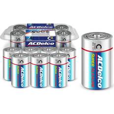 ACDelco C Cell Batteries Super Alkaline C Battery 8-Count