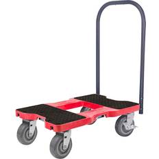 Sack Barrows on sale SNAP-LOC 1 800 lb Super-Duty E-Track Push Cart Dolly Red