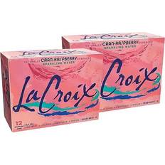 Eaux en Bouteille Lacroix Cran-Raspberry Sparkling Water 12oz