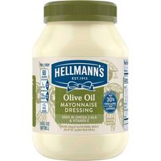 Natural Mayonnaise Hellmann's Mayonnaise Dressing with Olive Oil 30fl oz 1