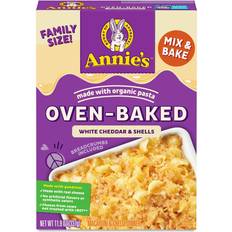 Shells mac and cheese Annie's Oven-Baked Mac & Cheese, White Cheddar & Shells 11.9