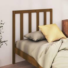 vidaXL Bed Honey Brown Solid Wood Pine Headboard
