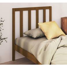 vidaXL Bed Honey Wood Pine Headboard