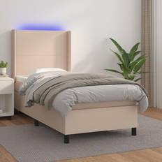 vidaXL Kontinentalseng LED-lys 100x200 Sengeramme