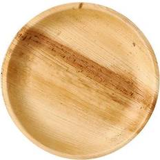 Festartikler Papstar 25 Palmblatt-Teller pure 23,0 x 23,0 cm