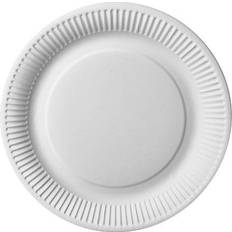 Papstar Assiettes, carton "pure" rond Ø 26 cm blanc extra fort