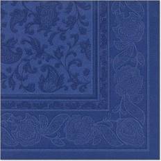 Papstar Royal Ornaments Tissue 40 x 40 cm Dunkelblau