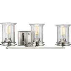 Glass Wall Flush Lights Progress Lighting Winslett Collection Wall Flush Light