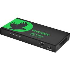 Monoprice Blackbird 8K60 1x2 HDMI Splitter With Audio Extraction HDMI 2.1 HDCP 2.3