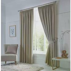 Fusion Natural Dijon Blackout Thermal Curtains