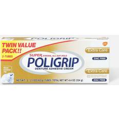 Zahnprothesen & Aufbissschienen Poligrip Extra Care Zinkfreie Prothesen Teilhaftcreme 2.2 oz