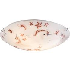 Orange Ceiling Flush Lights Globo Lighting Natalie Deckenleuchte Ceiling Flush Light