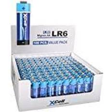 XCell Batteri alkaliskt 1,5 V Mignon 100 kartong – 146495