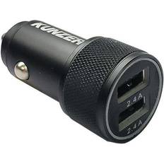 Bil usb adapter Kunzer USB car charger adapter 12V Max. load capacity=4.8 A