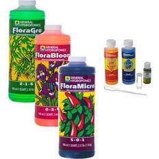 General hydroponics General Hydroponics Flora Series Fertilizer Bundle