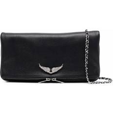 Zadig & Voltaire Håndtasker Zadig & Voltaire Clutch Rock Swing Your Wings Sort/Sølv