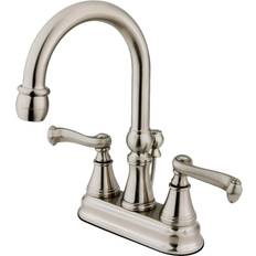 Kingston Brass Royale Collection KS2618FL 4-Inch Centerset Brushed Nickel