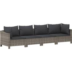 Stål Loungeset vidaXL 362686 Loungeset, Bord inkl. 4 Soffor