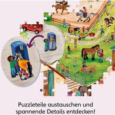 Wissenspuzzle WAS IST WAS Junior: Entdecke den Ponyhof