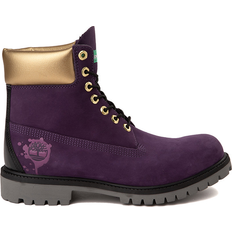 Men - Purple Boots Timberland Premium 6" Hip Hop Royalty Waterproof Boot - Dark Purple