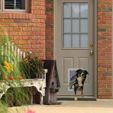 Ideal Pet Products iska Husdjursprodukter Designserie Ruff-Weather 7.25 x 13 in Grå