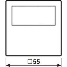 Raumthermostat Jung HOME BTA1791WW Raumthermostat-Display, Automatisierung