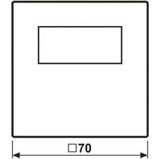 Raumthermostat Jung HOME BTLS1791WW Raumthermostat-Display, Automatisierung