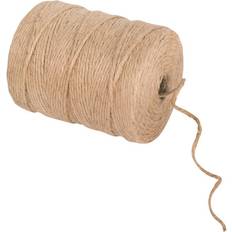 Rayher 4200331 Jute Twine 3Ply, Jute String for Craft, Floristry and Decorations, Diameter 3.5 mm, Length 280 m, natural