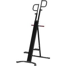 Fitness Machines Soozier Folding Vertical Climber Exercise Machine, Height Adjustable Climbing Machine, Stair Stepper with LCD Monitor for Full Body Workout