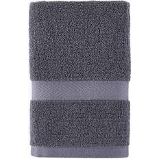 Purple Bath Towels Tommy Hilfiger Modern American Solid Hand 574 Bath Towel Gray, Purple