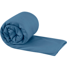 Silke Håndklæder på tilbud Sea to Summit Pocket Towel Reisehandtuch Badehåndklæde Blå (80x40cm)