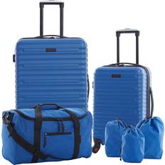 TCL Travelers Club Orion 6-Piece Luggage Accessories Set Blue