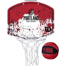 Rojo Aros de Baloncesto Wilson Minicanasta De Baloncesto Nba Portland Trail Blazers