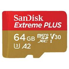 SanDisk Elite Extreme PLUS UHS-I, Micro-SDXC Speicherkarte, 64 GB, 200 MB/s