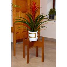 Wood Pots Florny 40cm Tall Wood Plant Stand