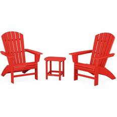 Outdoor Lounge Sets Polywood Nautical Adirondack Outdoor Lounge Set